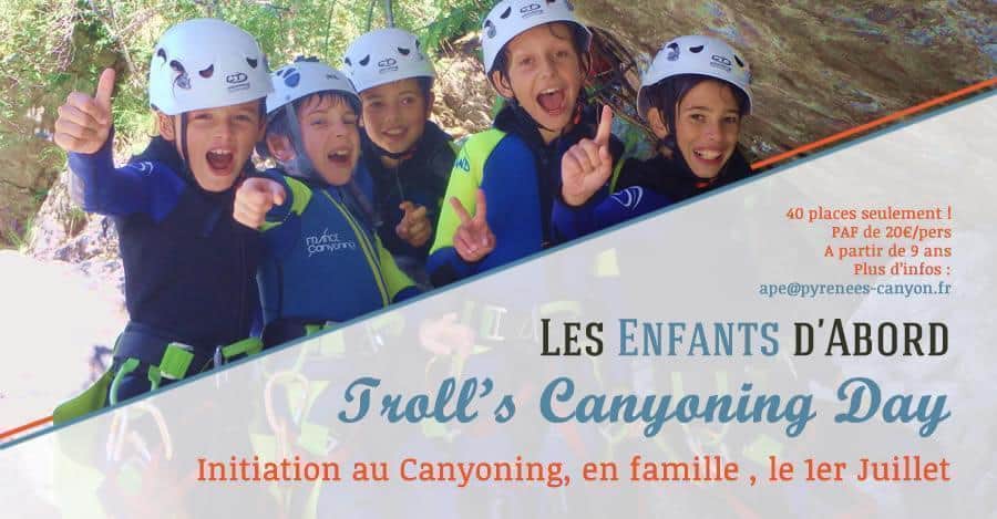 Initiation au Canyoning pour les enfants