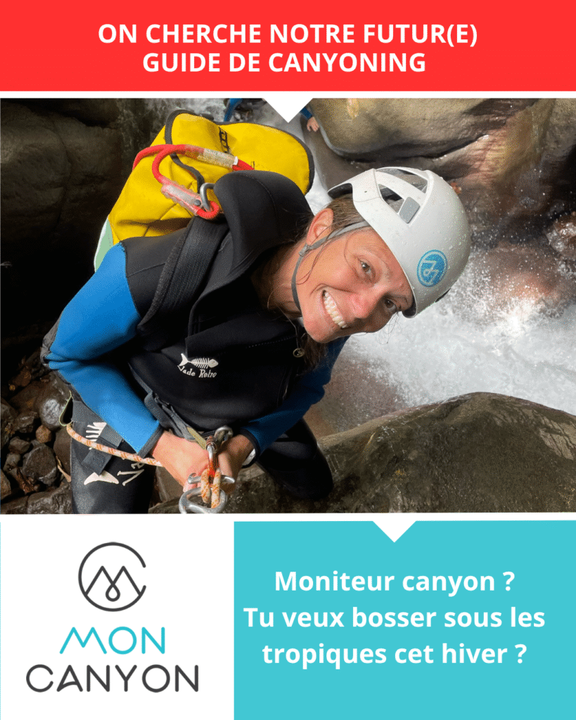 🌴Avis aux Aventuriers : Guide de Canyoning Recherché(e) en Guadeloupe ! 💦